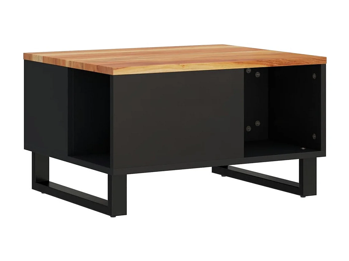 Table basse 60x50x35 cm bois massif d'acacia