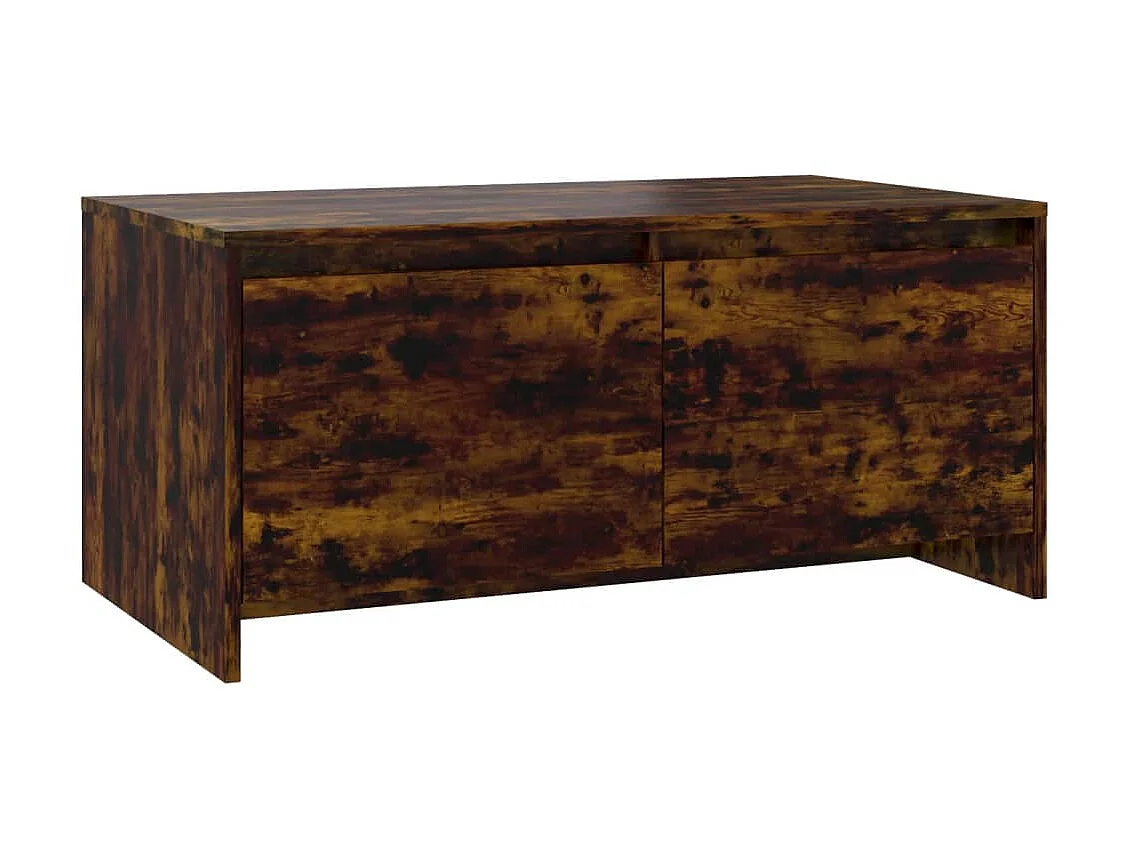 Table basse Chêne fumé 90x50x41,5 cm Aggloméré