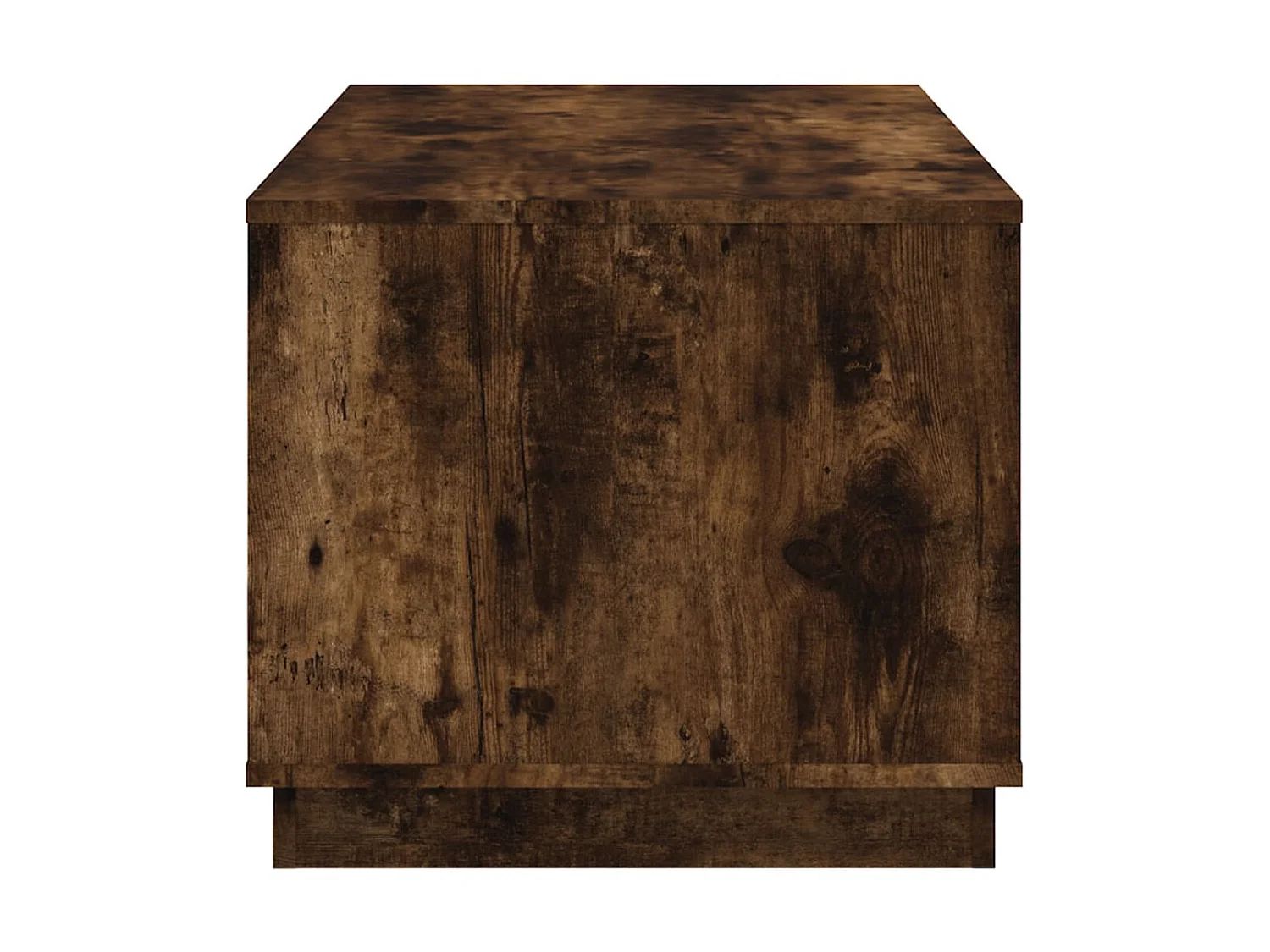 Mesa de centro roble ahumado Gold 102x50x44 cm madera contrachapada