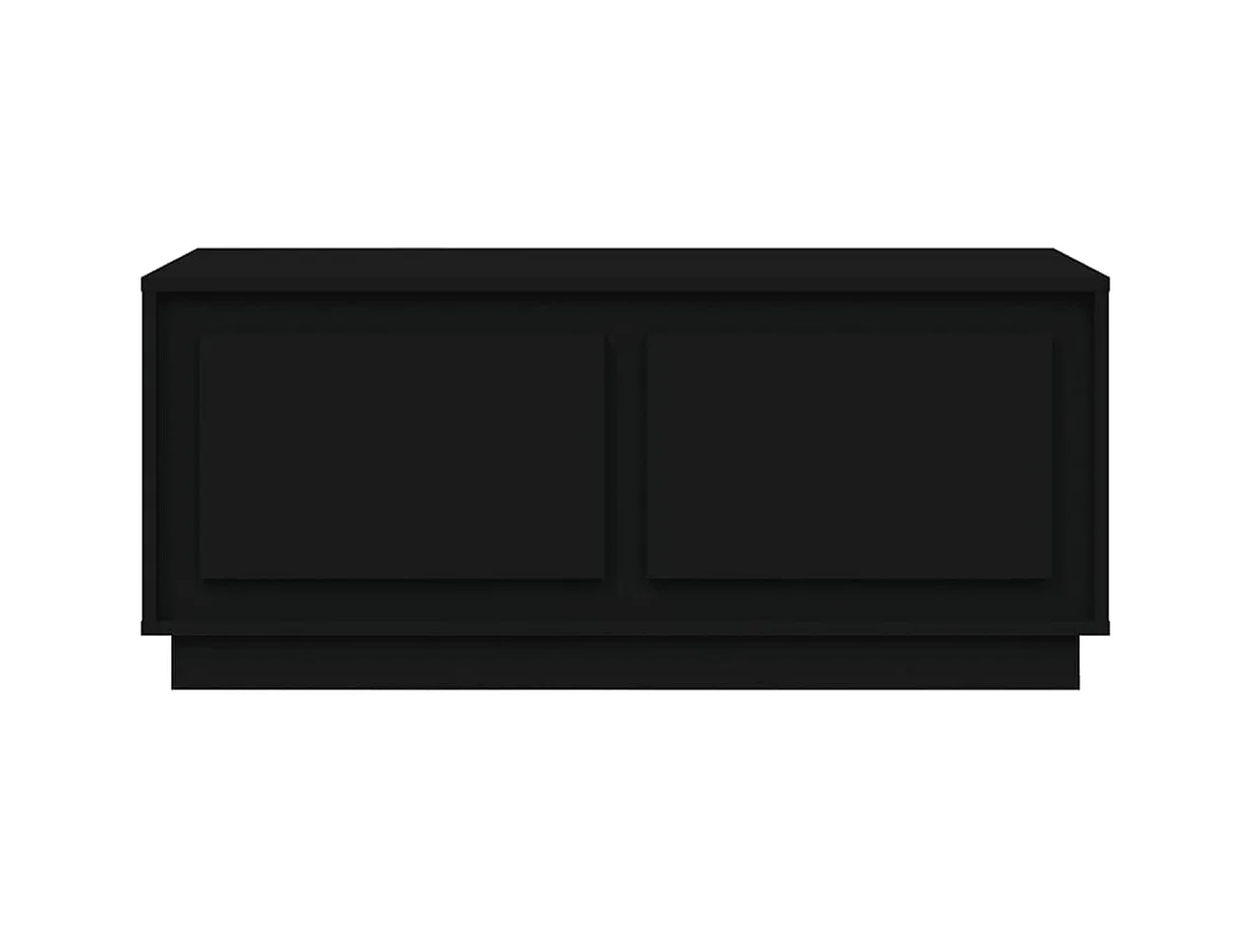 Gold Couchtisch schwarz 102x50x44 cm Holzwerkstoff