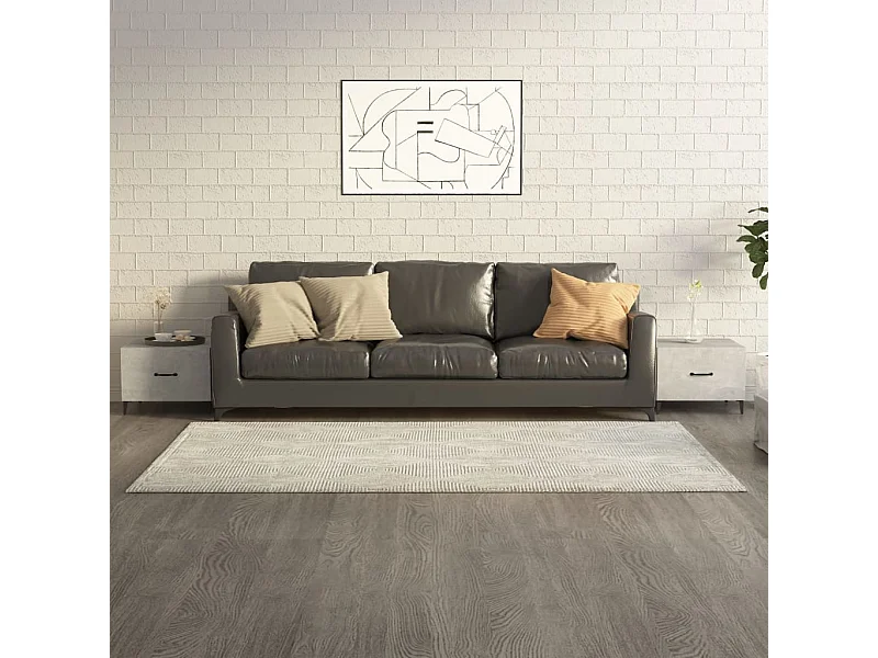 Tavolini Gold con gambe in metallo 2 pz Grigio cemento 50x50x40 cm