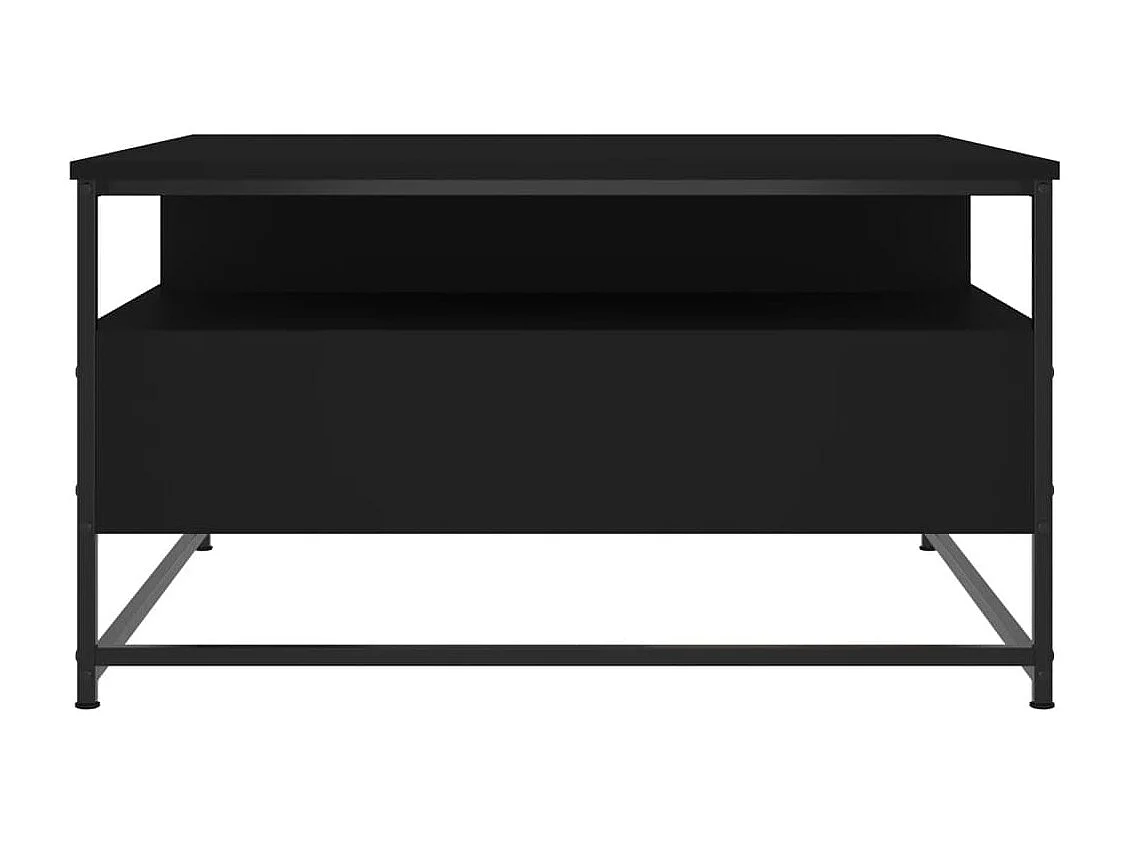 Gold Salontafel zwart 80x80x45 cm samengesteld hout