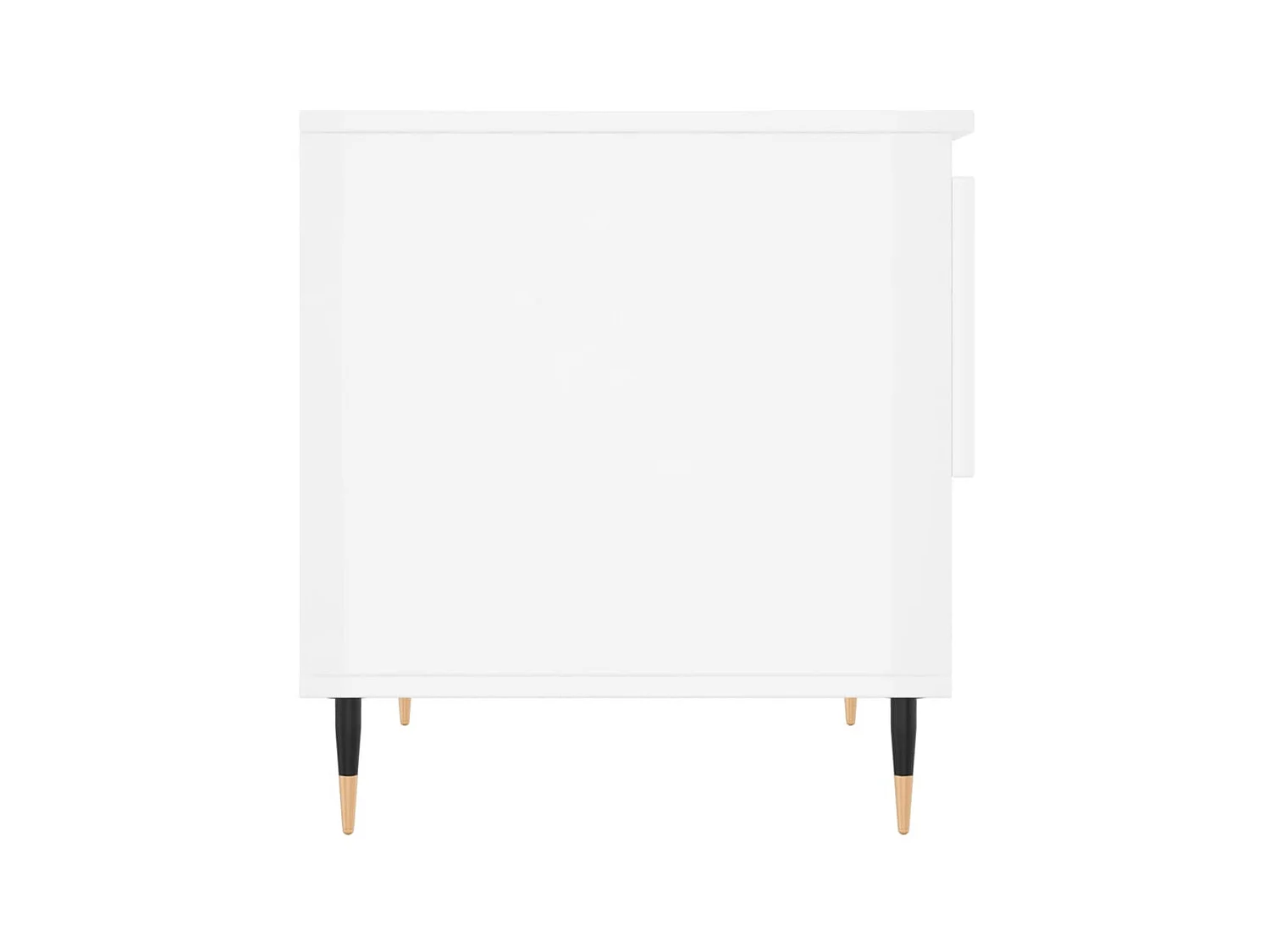 Gold Salontafels 2 stuks glanzend wit 50x46x50cm parket