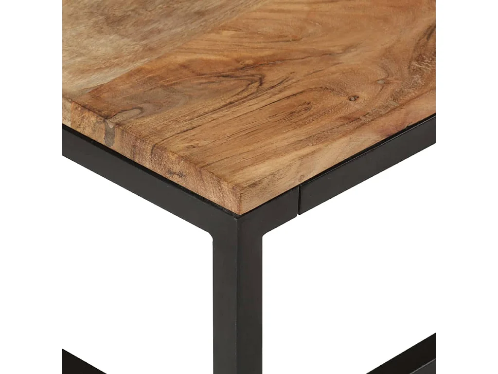 Tables basses gigognes 2 pcs Bois d'acacia massif