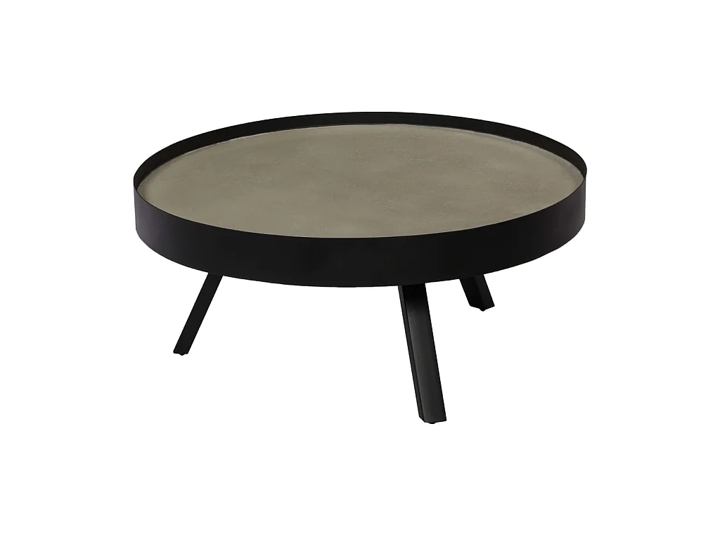 Goud Salontafel Betonnen tafelblad 74 x 32 cm