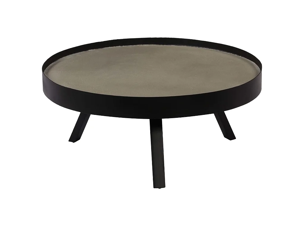 Goud Salontafel Betonnen tafelblad 74 x 32 cm