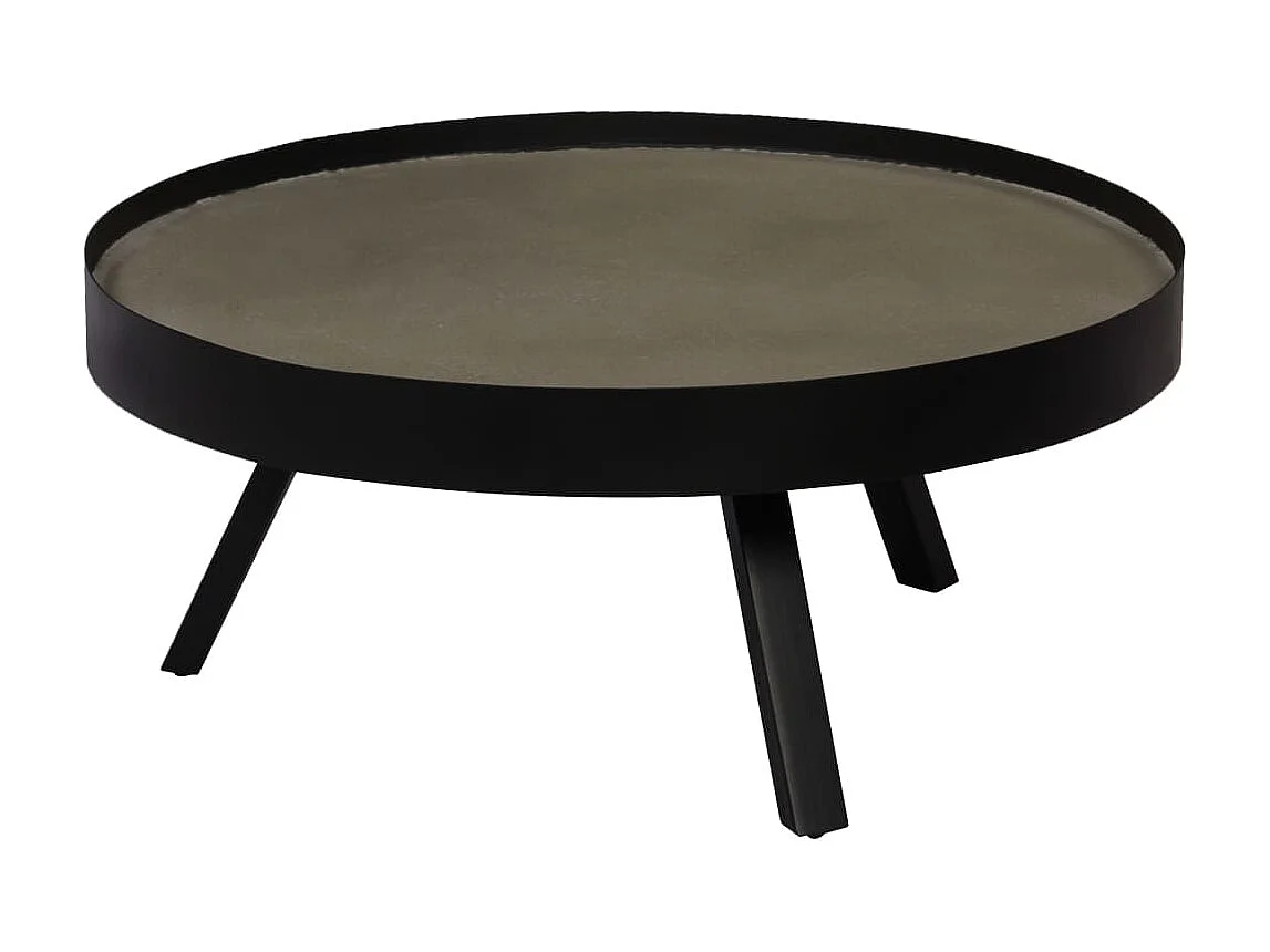 Goud Salontafel Betonnen tafelblad 74 x 32 cm