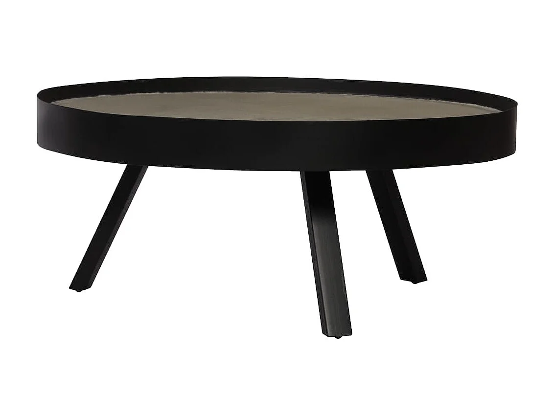 Goud Salontafel Betonnen tafelblad 74 x 32 cm