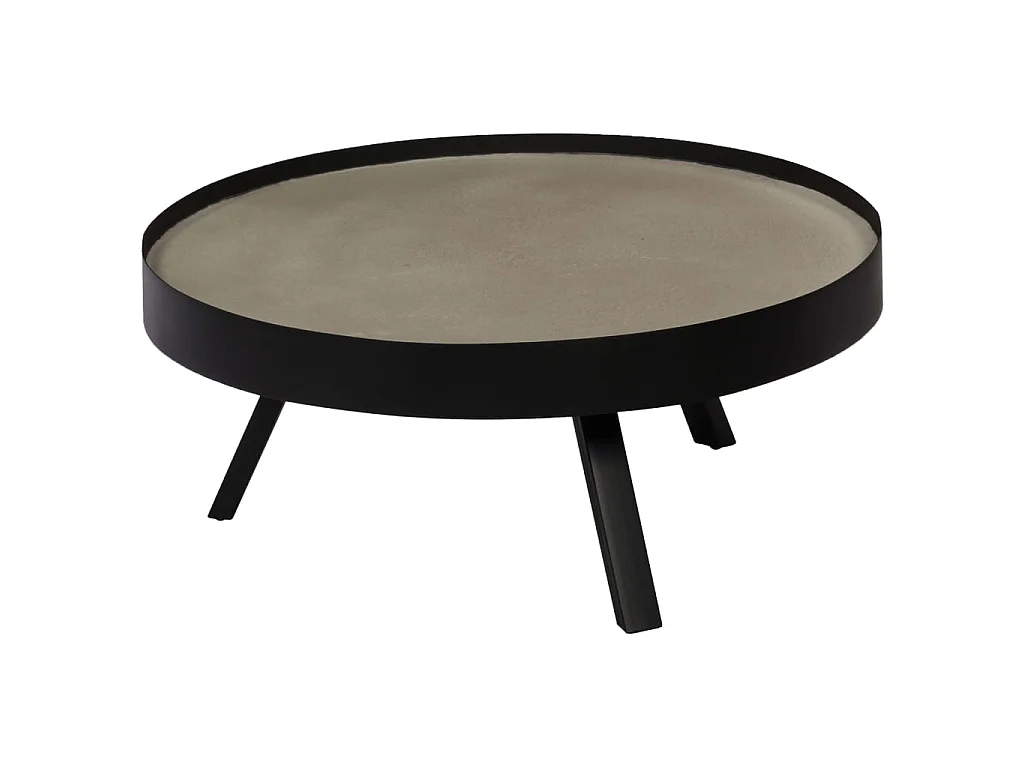 Goud Salontafel Betonnen tafelblad 74 x 32 cm