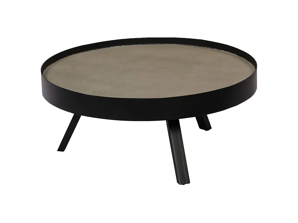 Goud Salontafel Betonnen tafelblad 74 x 32 cm