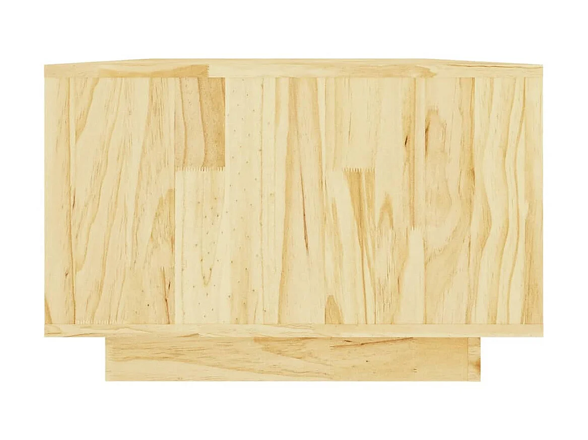 Table basse 110x50x33,5 cm bois de pin massif