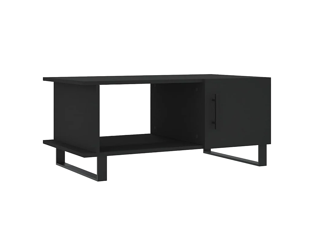 Gold Salontafel zwart 90x50x40 cm samengesteld hout