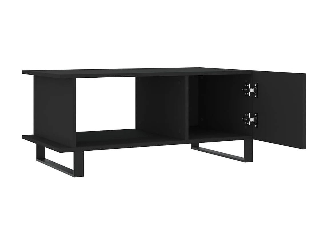 Gold Salontafel zwart 90x50x40 cm samengesteld hout