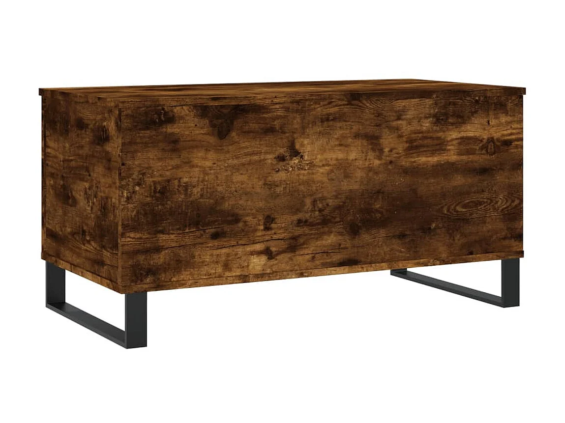 Tavolino Gold Rovere affumicato 90x44,5x45 cm MDF