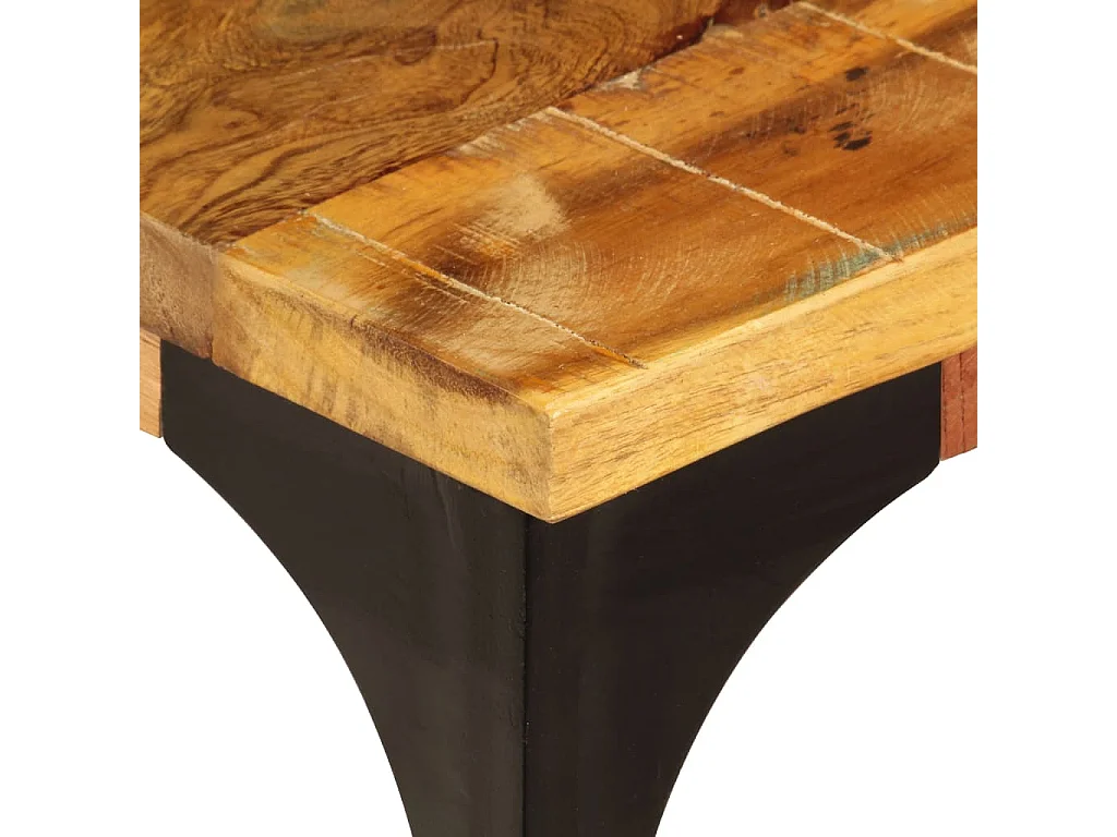 Table basse 100 x 60 x 35 cm Bois de récupération solide