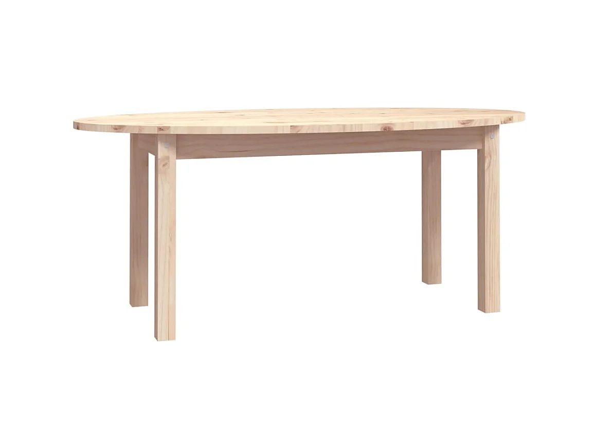 Goud Salontafel 110x55x45 cm Massief grenenhout