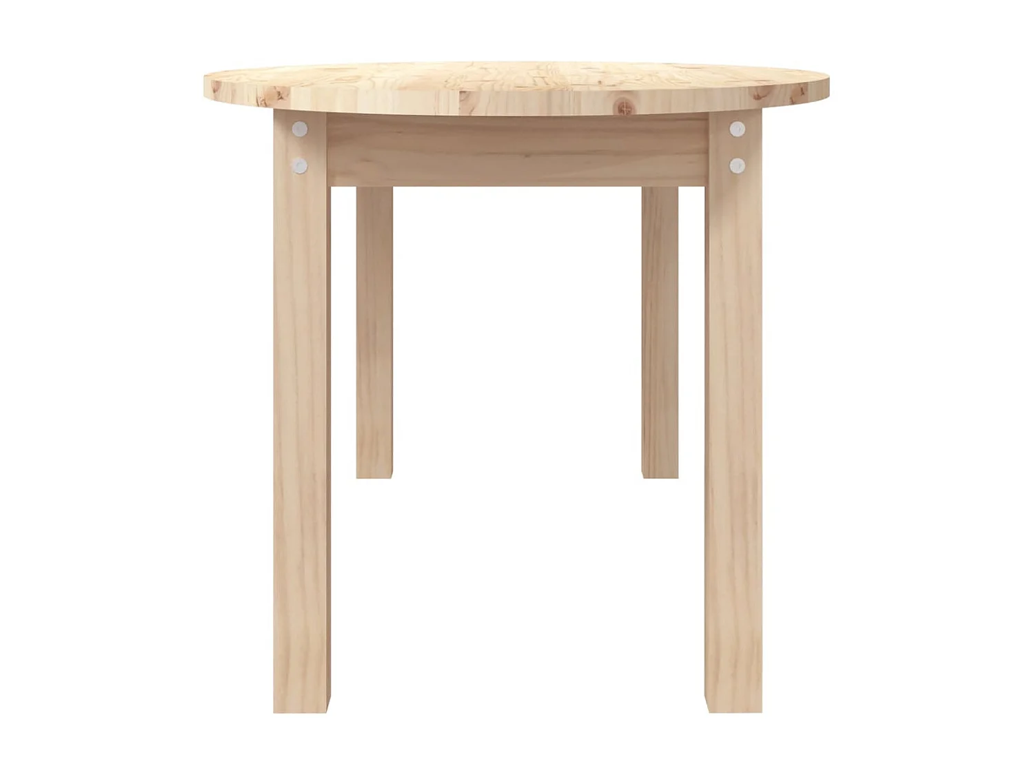 Tavolino Gold 110x55x45 cm Legno di pino massiccio