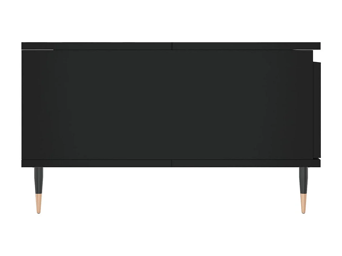 Gold Salontafel zwart 90x60x35 cm samengesteld hout