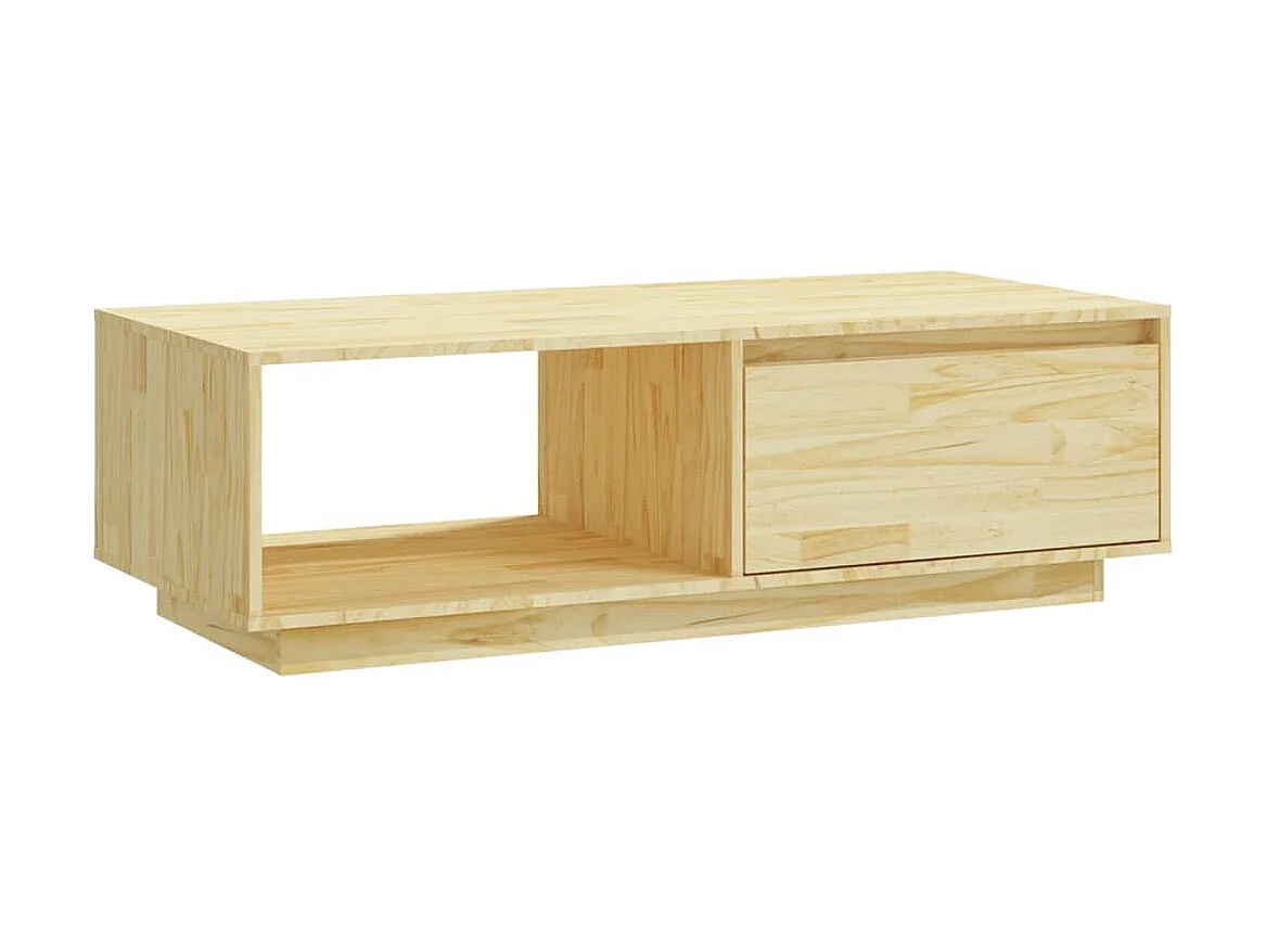 Tavolino Gold 110x50x33,5 cm in legno di pino massiccio