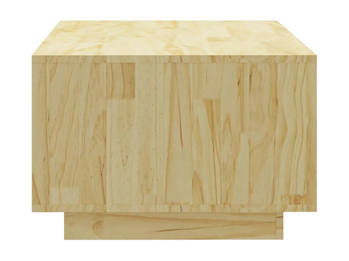 Mesa de centro Gold 110x50x33,5 cm madera maciza de pino