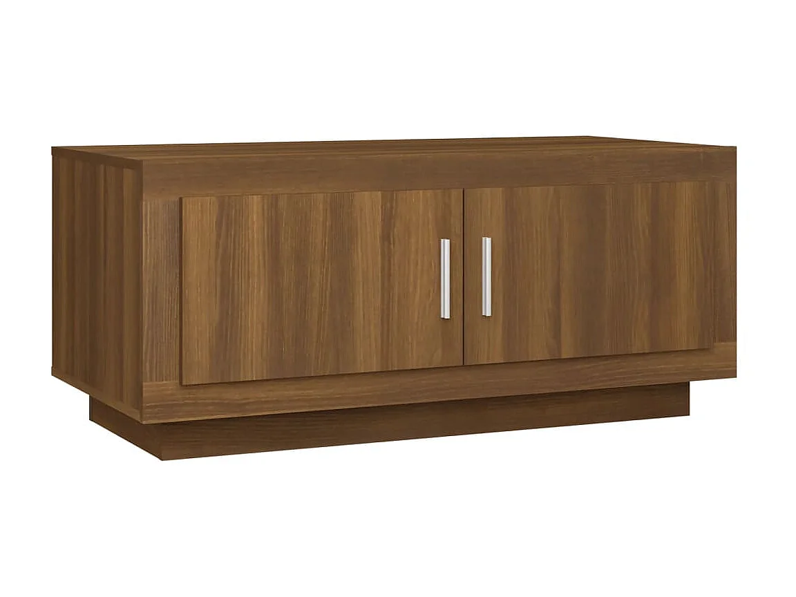 Tavolino Gold Rovere marrone 102x50x45 cm MDF