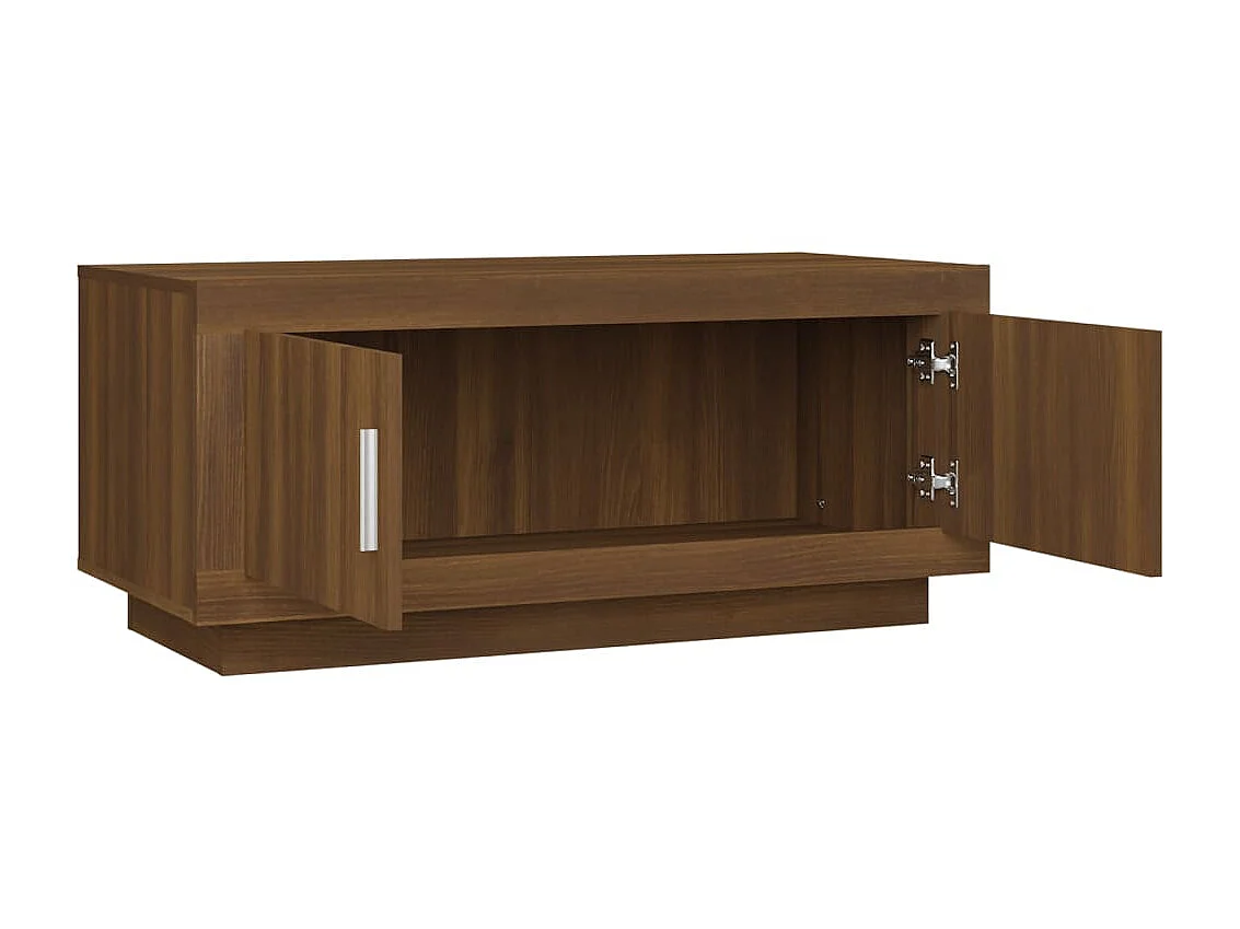 Tavolino Gold Rovere marrone 102x50x45 cm MDF