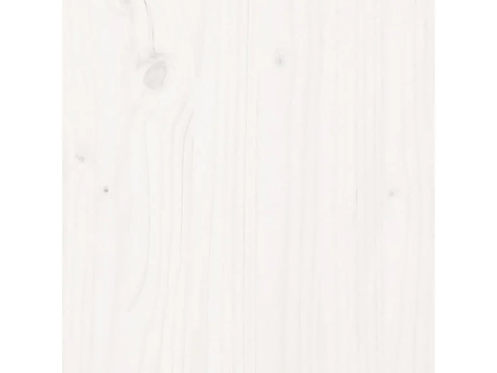 Mesa de centro Gold Blanco Ø 40x60 cm Madera maciza de pino