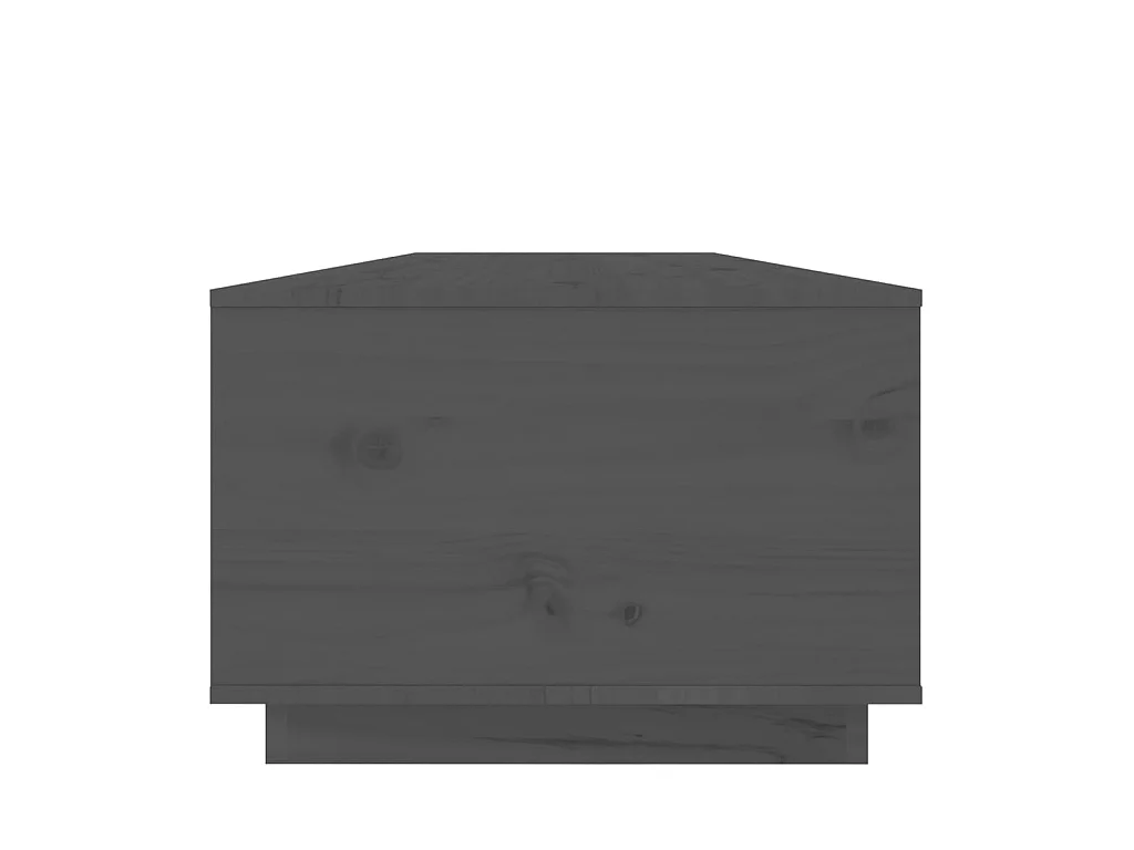 Gold Salontafel Grijs 100x50x35 cm Massief grenenhout