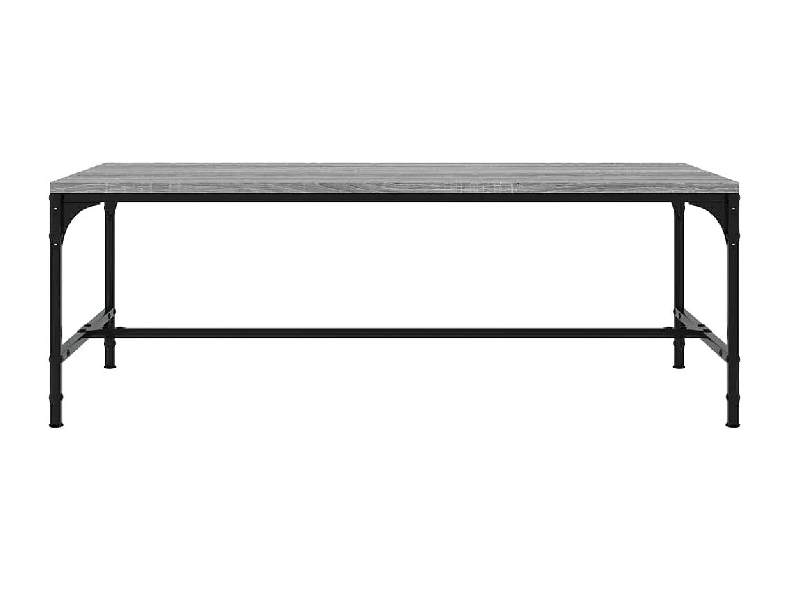 Table basse Sonoma gris 100x50x35 cm Bois d'ingénierie