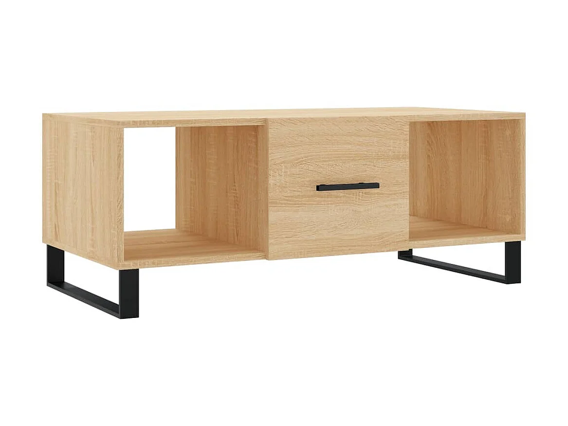Gold Sonoma eiken salontafel 102x50x40 cm samengesteld hout