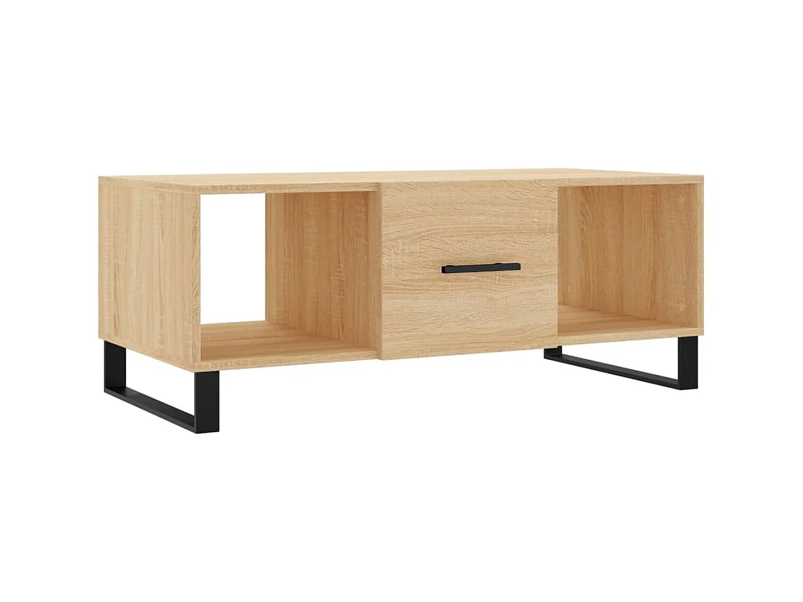 Gold Sonoma eiken salontafel 102x50x40 cm samengesteld hout