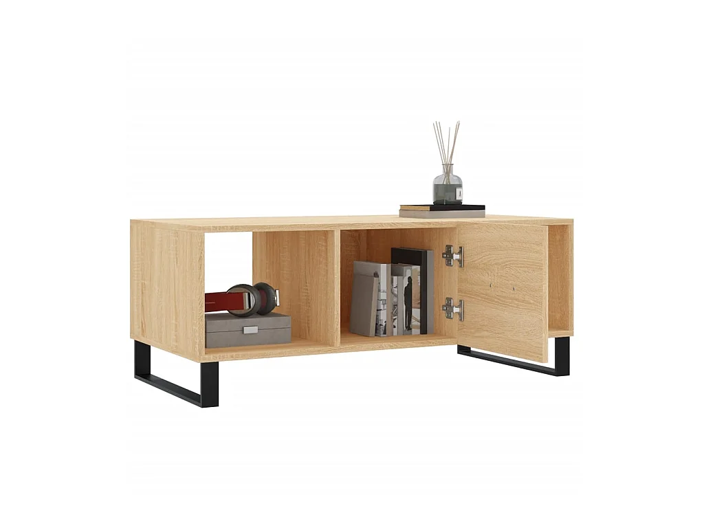 Gold Sonoma eiken salontafel 102x50x40 cm samengesteld hout