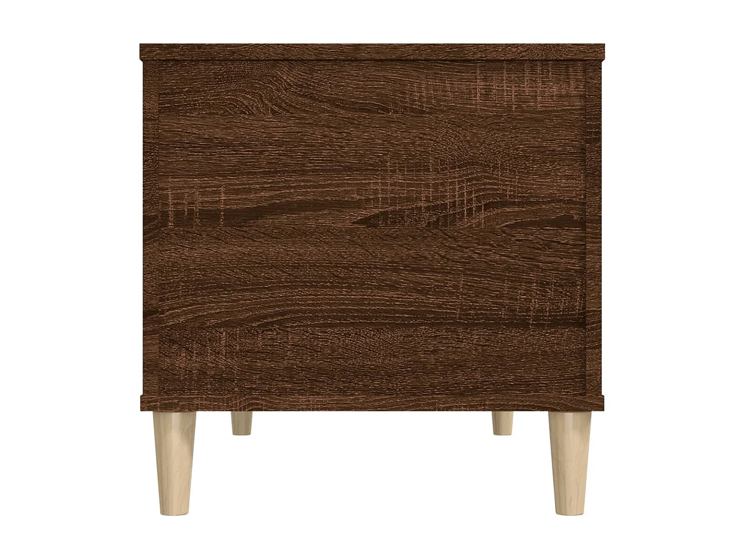 Mesa de centro dourada Carvalho castanho 90x44,5x45 cm Madeira artificial