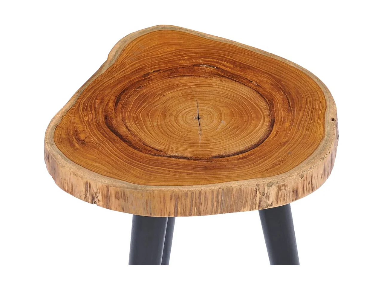 Tavolino Gold 40x45 cm Teak massiccio