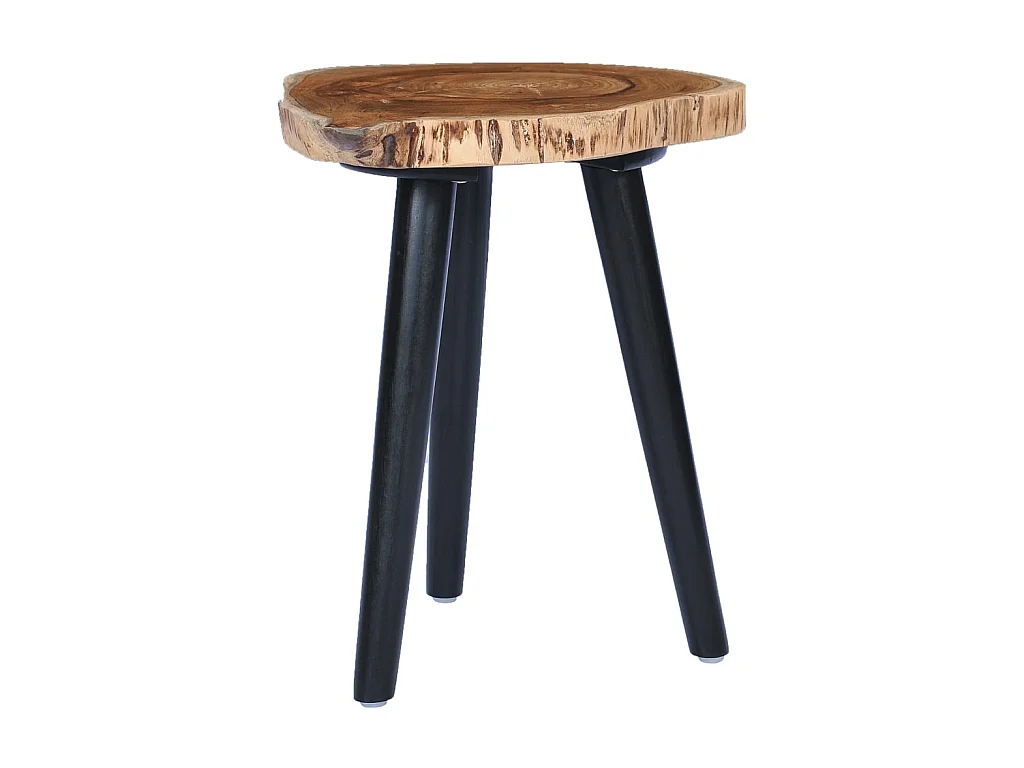 Tavolino Gold 40x45 cm Teak massiccio