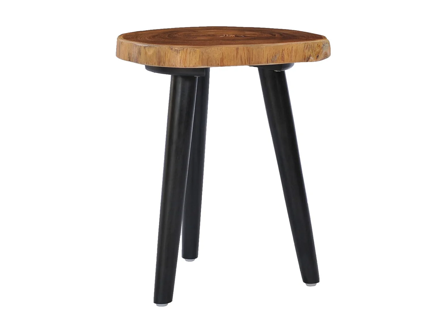 Goud Salontafel 40x45 cm Massief teakhout