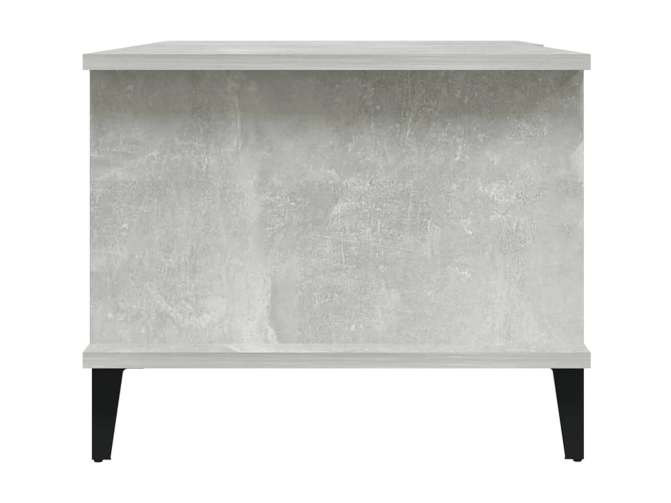 Table basse Gris béton 90x50x40 cm Bois d'ingénierie