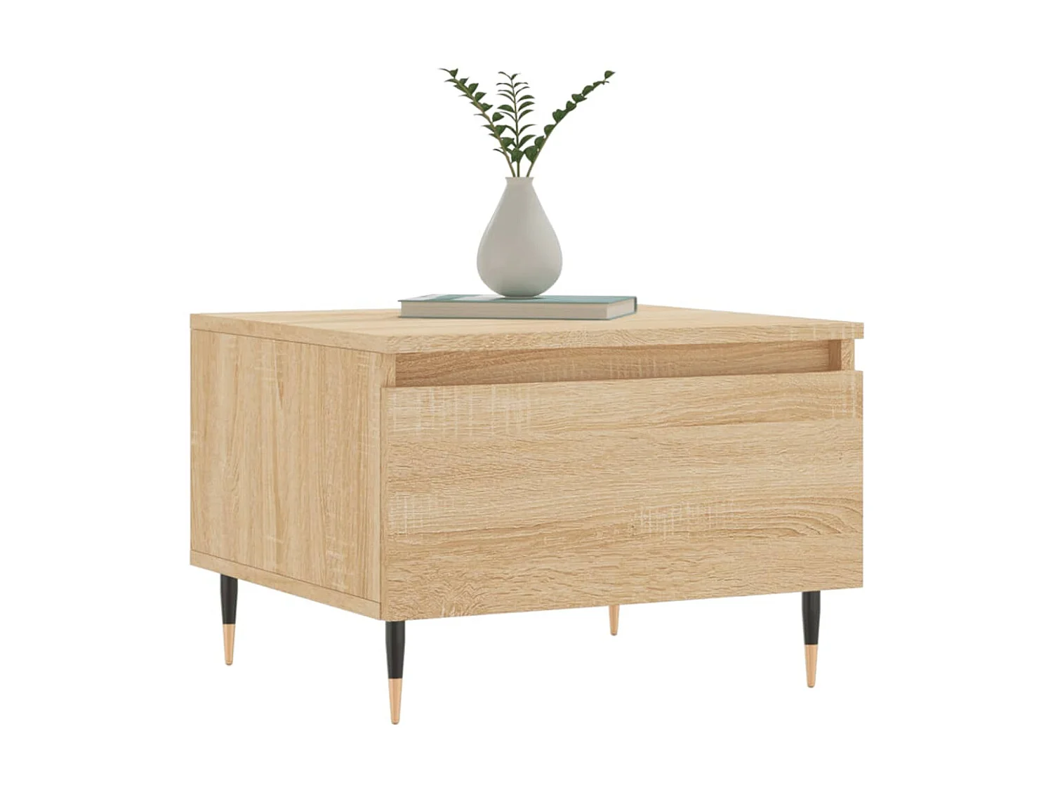 Tables basses 2 pcs chêne sonoma 50x46x35 cm bois d'ingénierie