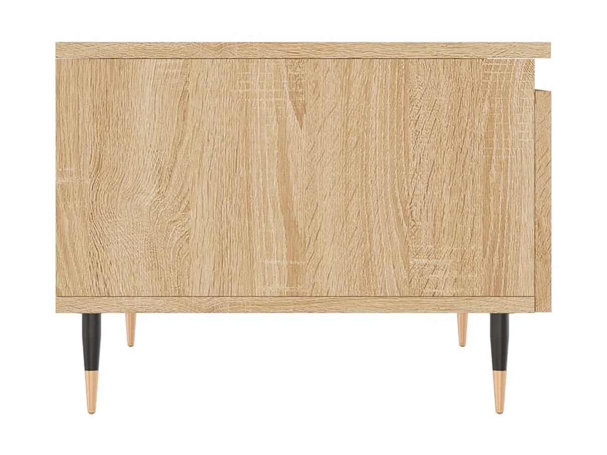 Tables basses 2 pcs chêne sonoma 50x46x35 cm bois d'ingénierie