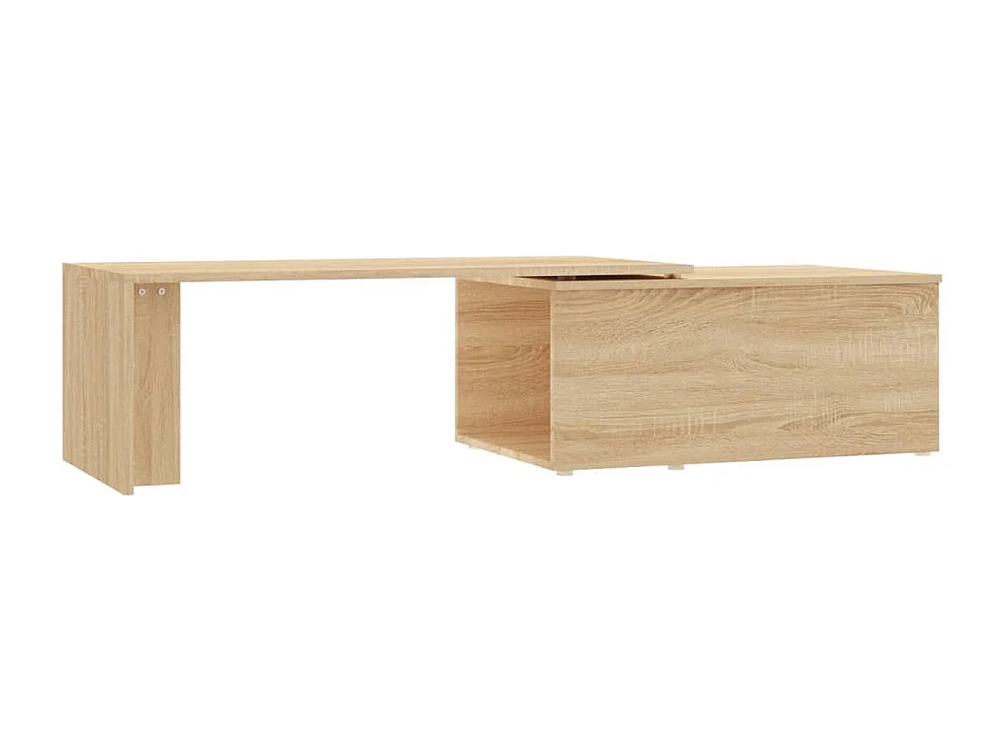 Table basse Chêne sonoma 150x50x35 cm Aggloméré