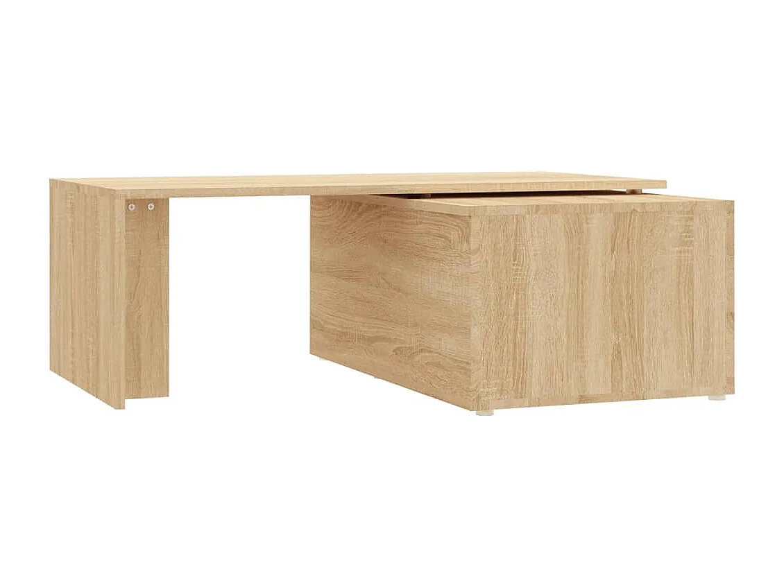 Table basse Chêne sonoma 150x50x35 cm Aggloméré