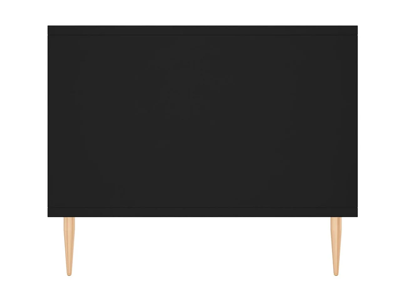 Gold Salontafel zwart 102x50x40 cm samengesteld hout