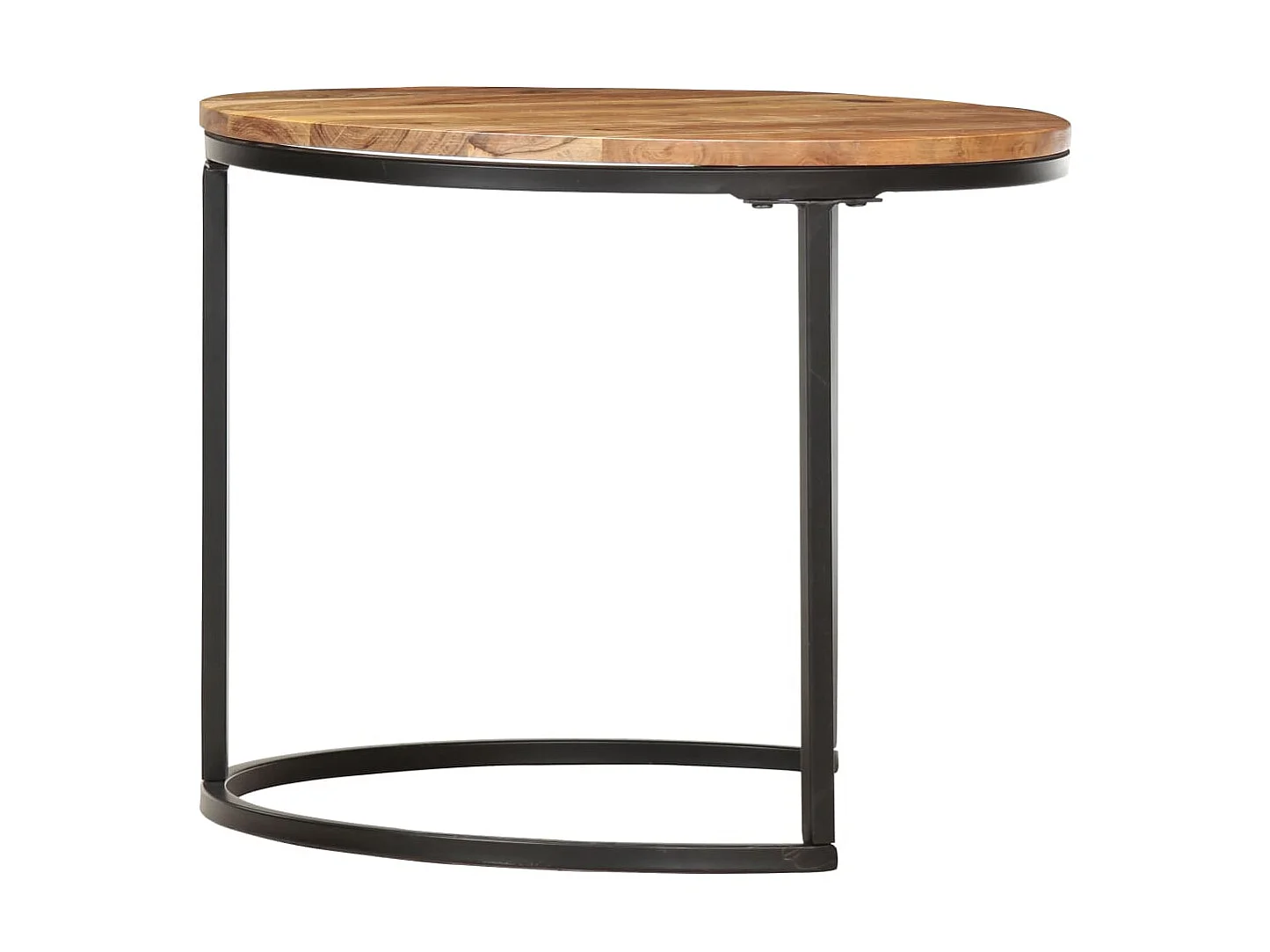 Tables gigognes 3 pcs Bois d'acacia massif