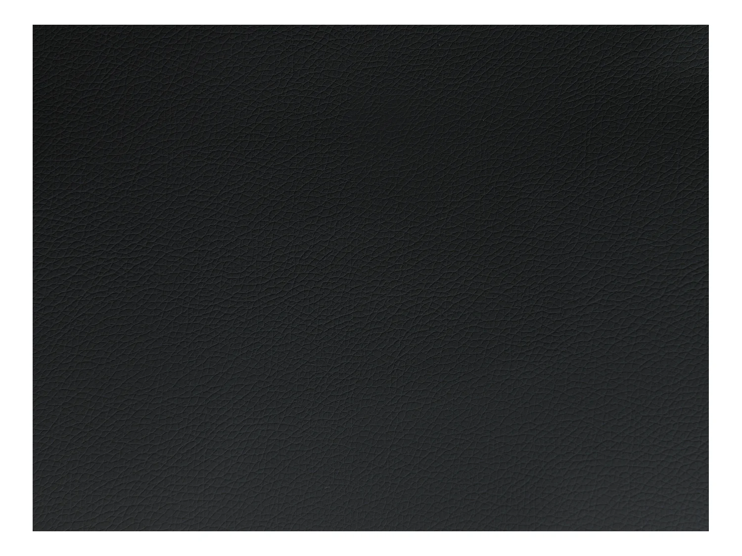 Schlafsofa 3-Sitzer - Kunstleder - Schwarz -  NATY II