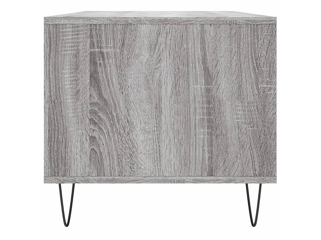 Gouden Sonoma grijze salontafel 90x49x45 cm Bewerkt hout