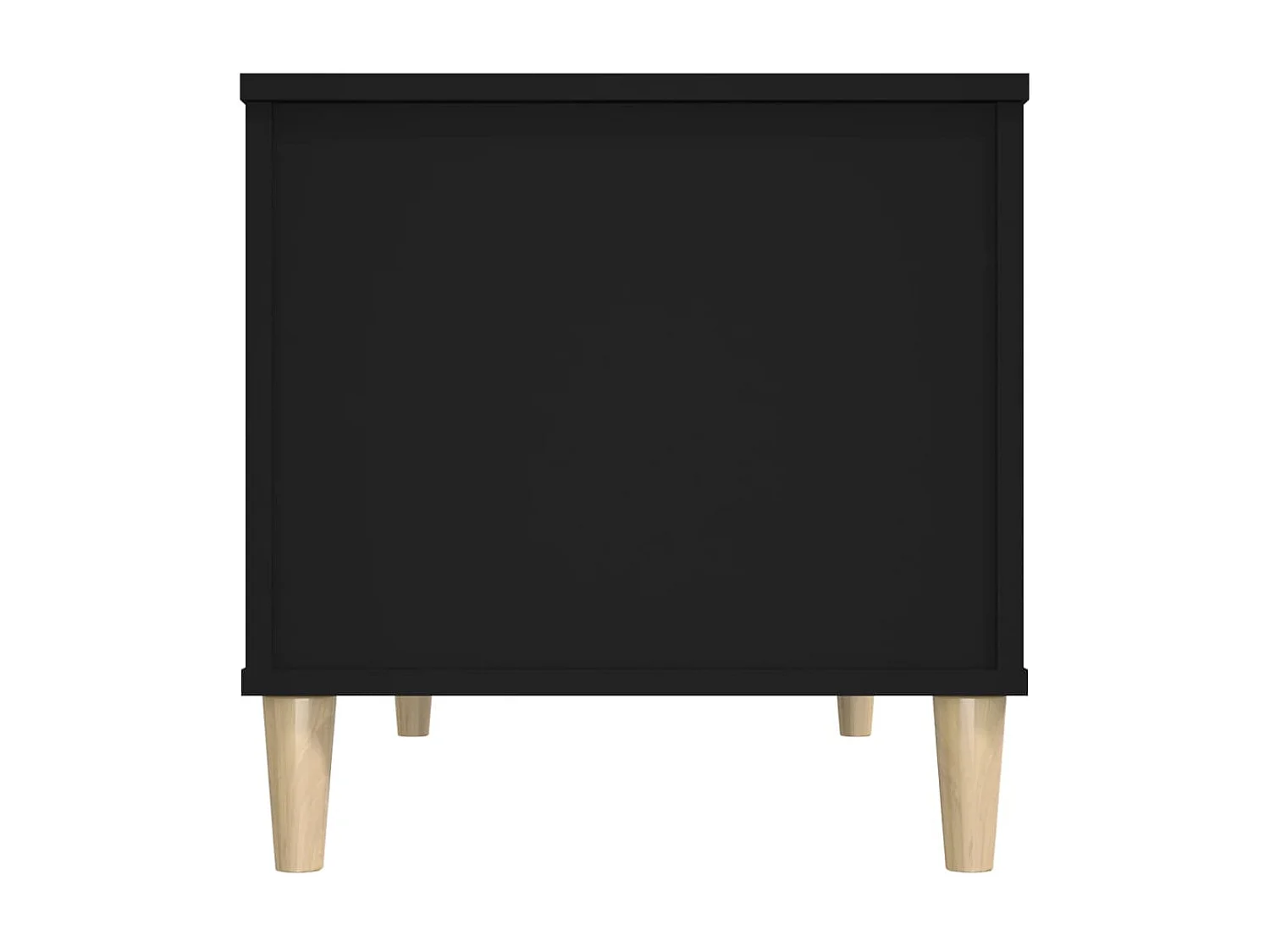 Table basse Noir 90x44,5x45 cm Bois d'ingénierie