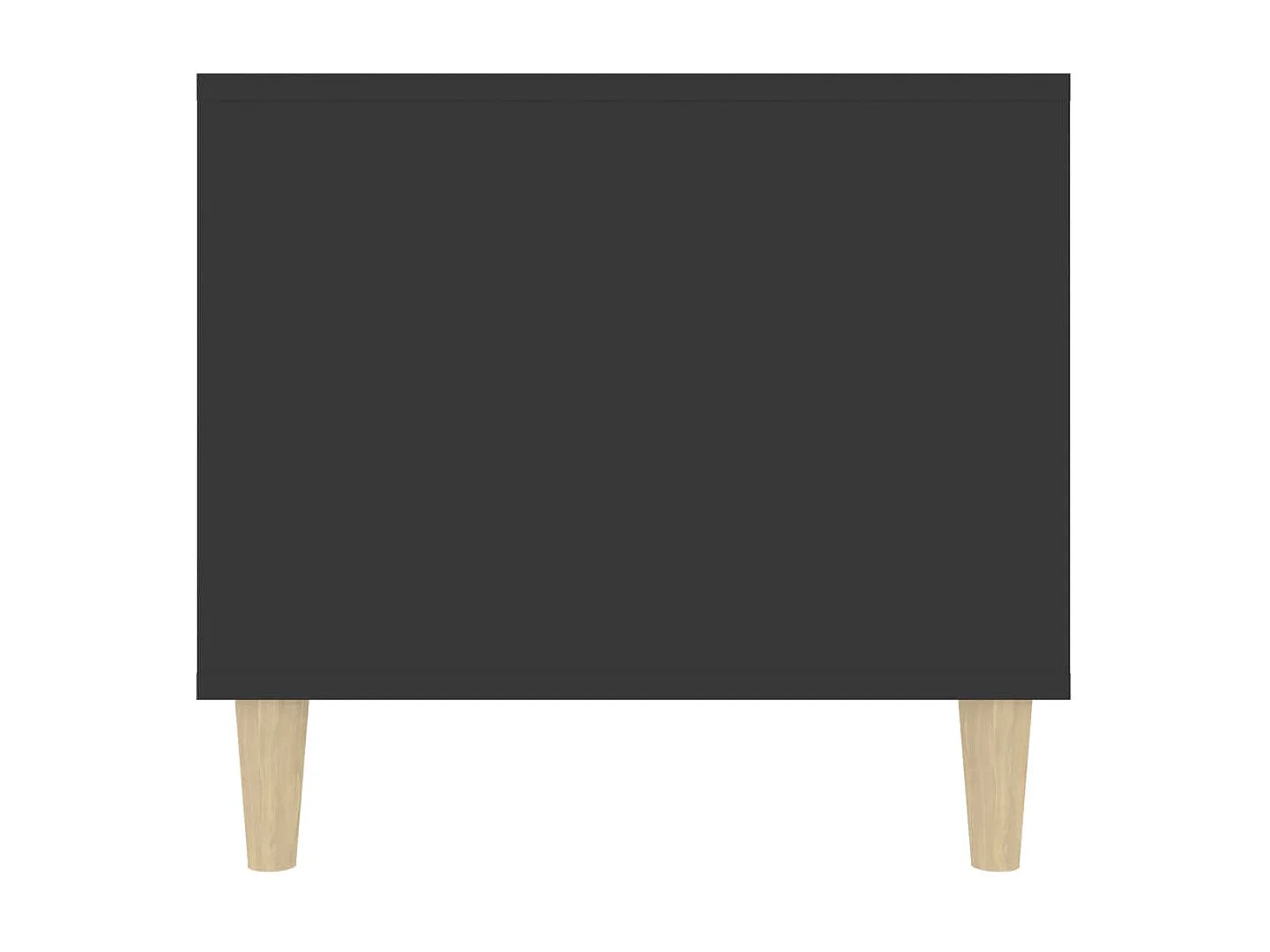 Mesa de centro dourada preta 90x49x45 cm Madeira trabalhada