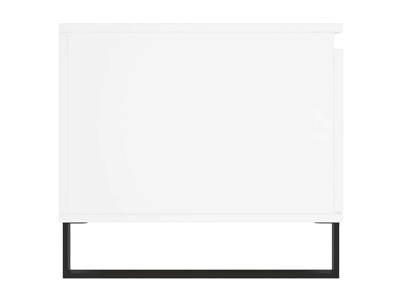 Mesa de centro Gold Blanco 100x50x45 cm Madera contrachapada