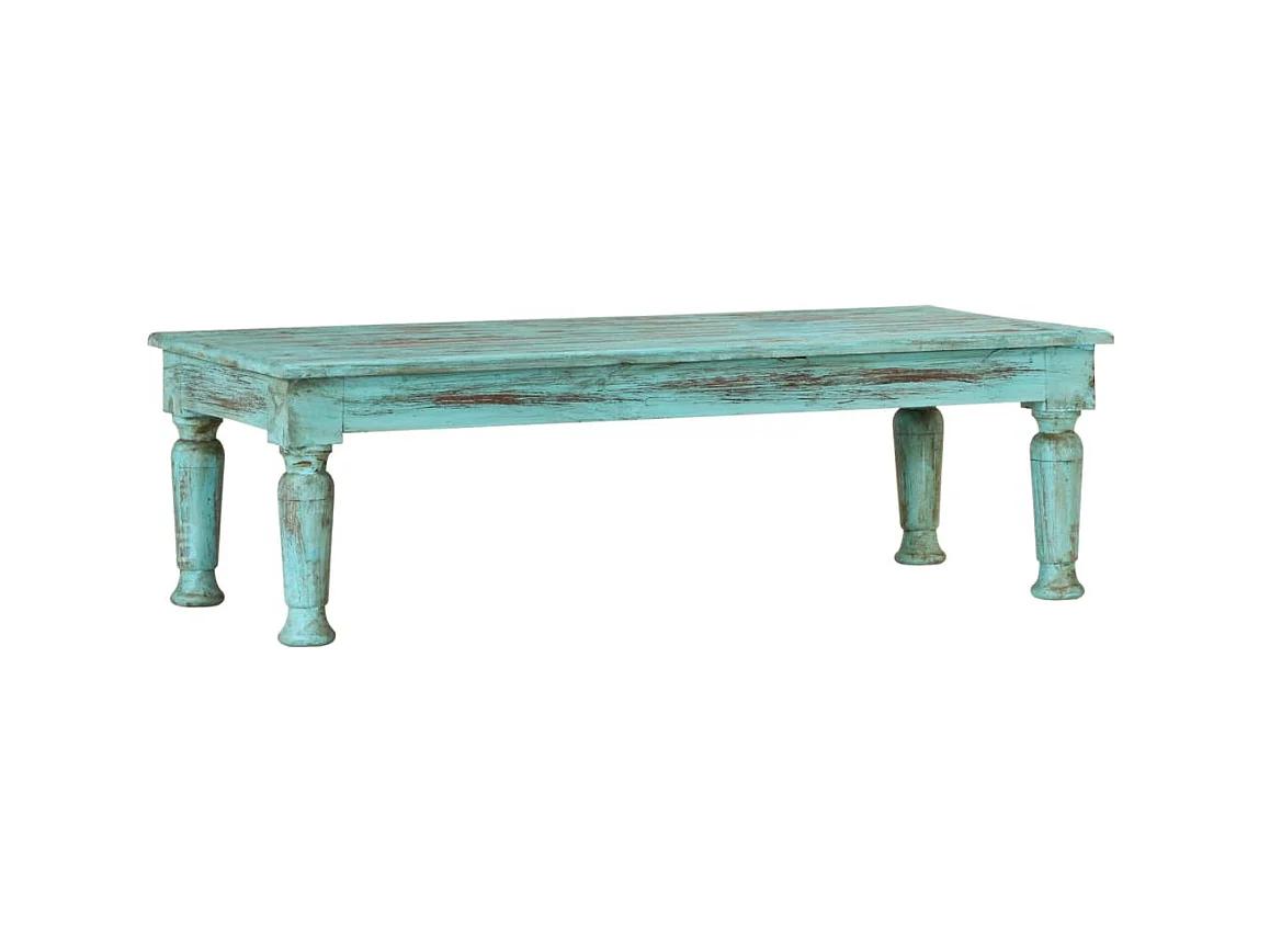 Table basse 110x50x34 cm Bois de récupération massif