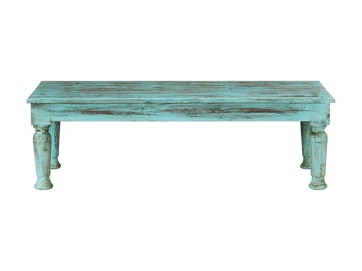 Tavolino Gold 110x50x34 cm Legno massello di recupero